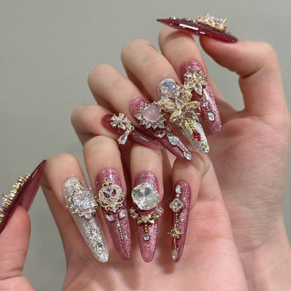 A1-Luxury handmade press on nails