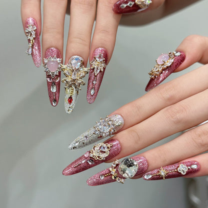 A1-Luxury handmade press on nails