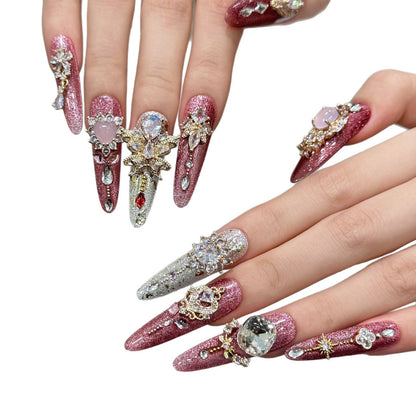 A1-Luxury handmade press on nails