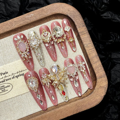 A1-Luxury handmade press on nails