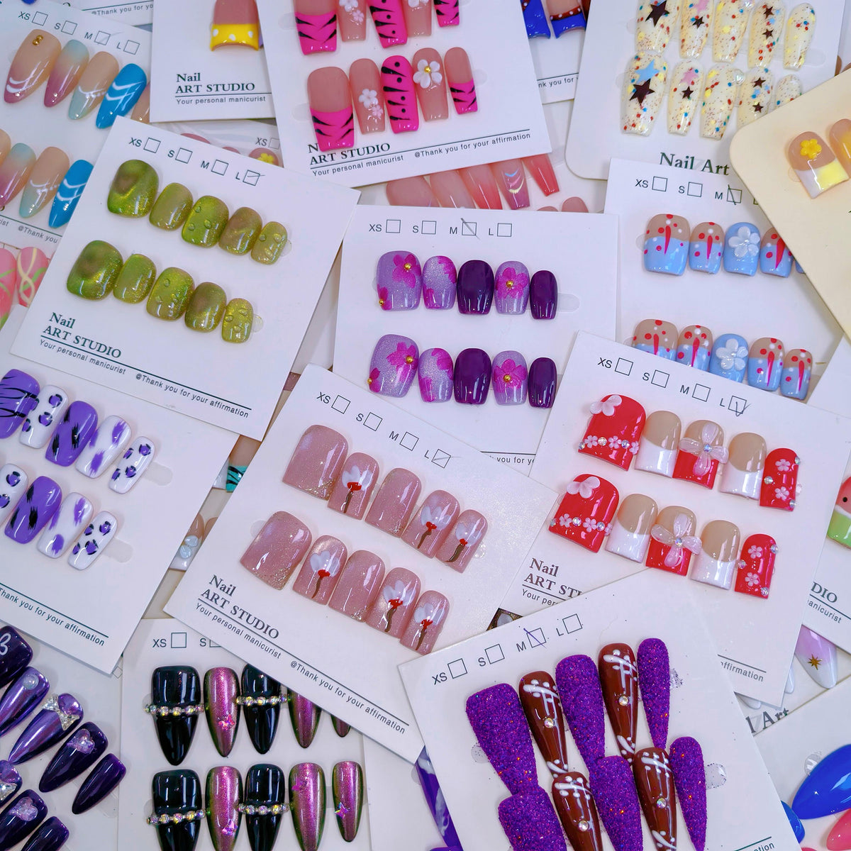 20Set-40Set Exquisite Handmade Press-On Nails